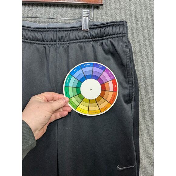 Nike Pants Mens Medium Fleece KO Knockout Therma Fit Drawstring Sweatpants - Picture 4 of 14